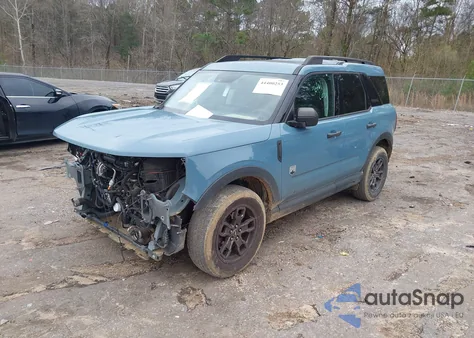 2021 Ford Bronco Sport Big Bend z USA, uszkodzony, nr VIN 3FMCR9B65MRA75500